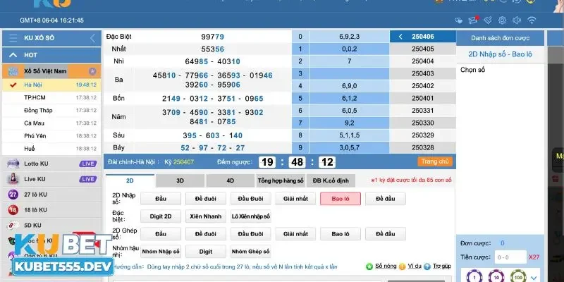 Áp dụng các cách chơi lô 3 số miền Bắc Kubet chuẩn