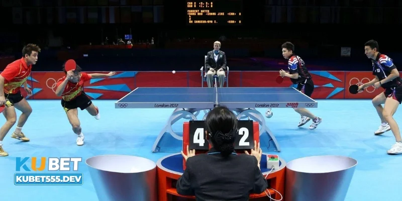 Các kèo cá cược bóng bàn Kubet