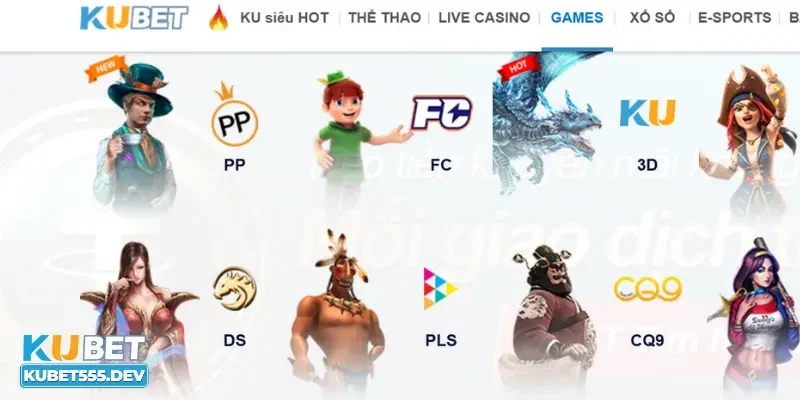 Casino Kubet có những game hot gì?