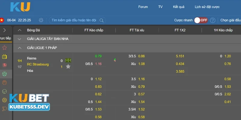 Các kèo cá cược bóng đá Kubet Chiến lược cá cược khi chơi các kèo cá cược bóng đá Kubet