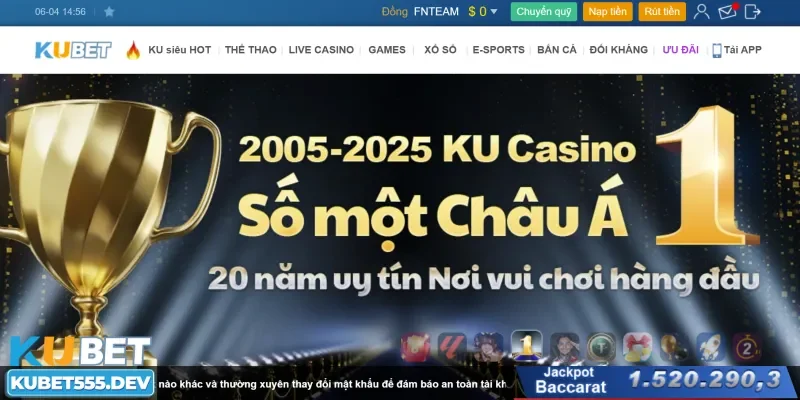 Những ưu điểm tuyệt vời khi làm đại lý Kubet