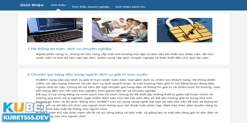 Giới thiệu Kubet 3 Cam kết an toàn của nhà cái Kubet dành cho người chơi