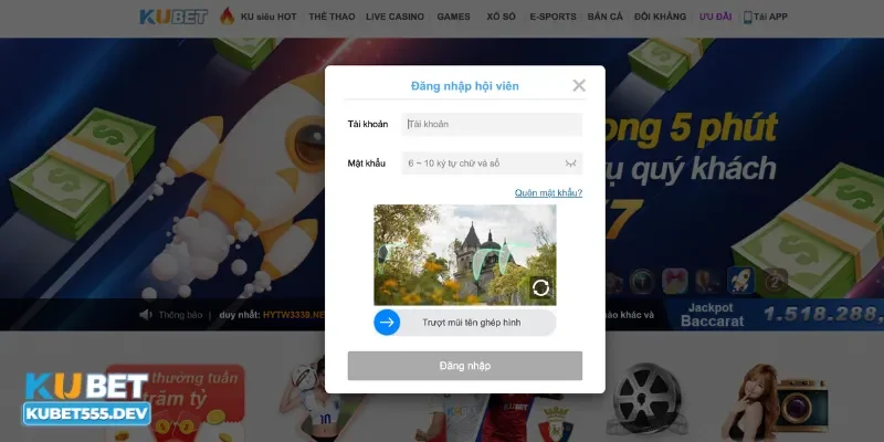 Kubet 39 Hướng dẫn cách thức đăng nhập Kubet
