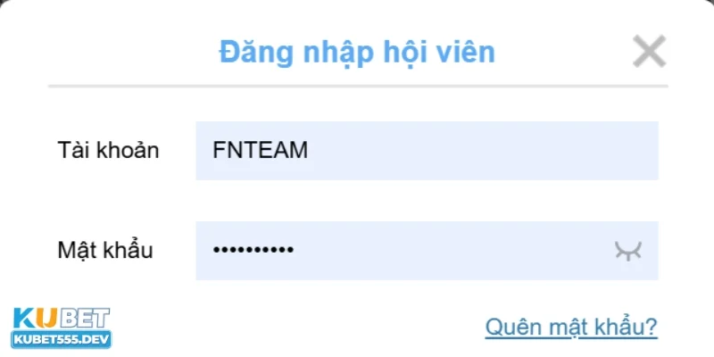 vì sao đăng nhập Kubet không vào được? Kiểm tra lại thông tin tài khoản ngay