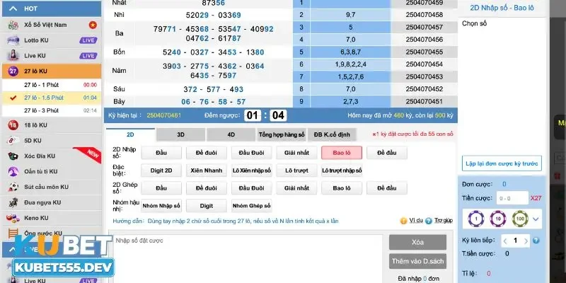 Lô 3 số miền Bắc Kubet được hiểu là gì