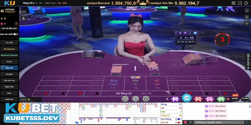 cách đánh bài Long Hổ casino Kubet Luật cơ bản trong cách đánh bài Long Hổ casino Kubet
