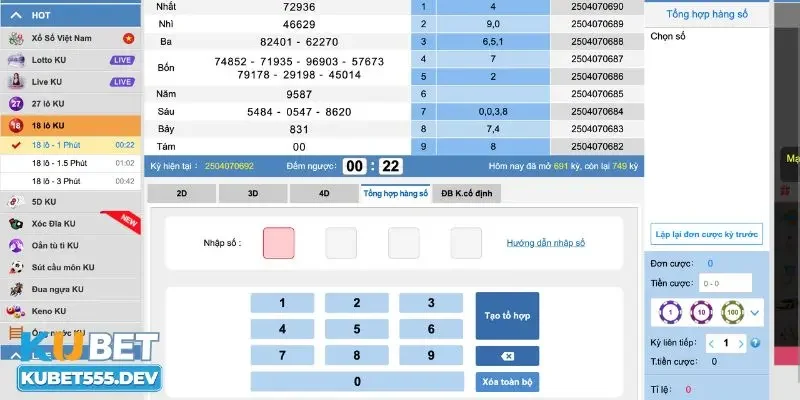 Cách soi cầu đề Xổ Số Miền Bắc Kubet chuẩn