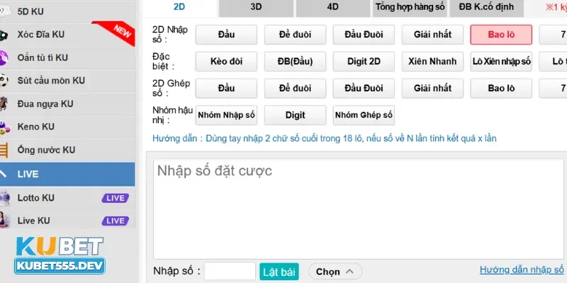 Lô đề Kubet có những hình thức cá cược nào? Thắc mắc lô đề Kubet có những hình thức cá cược nào?
