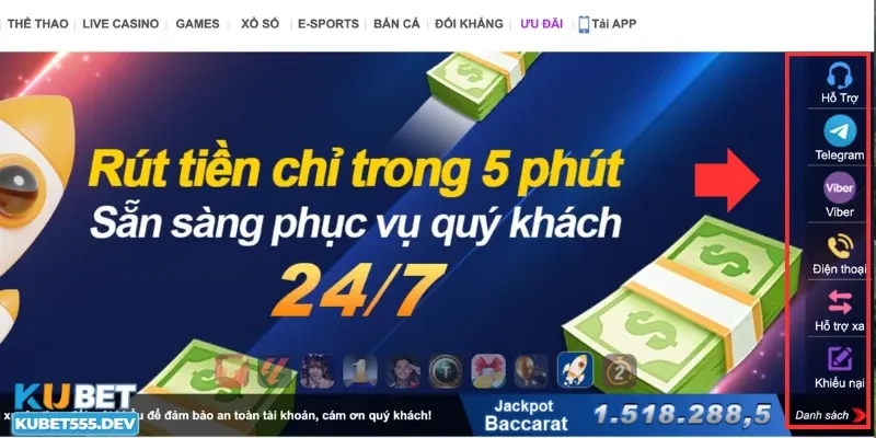 Kubet 43 Tổng hợp các kênh liên hệ Kubet